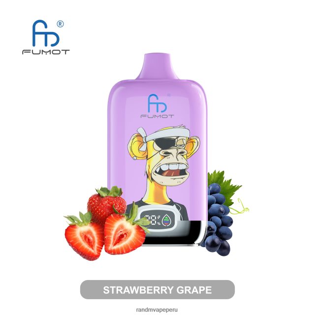 RandM Vape Perú - Fumot Original RandM Digital Box Dispositivo de vapeo con pantalla de líquido y batería 12000 RXFLT811 limonada rosa