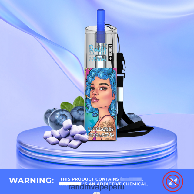RandM Tornado Online Shop - RandM Tornado Dispositivo vapeador con control de flujo de aire 10000 plus 1 ud. RXFLT876 hielo de uva