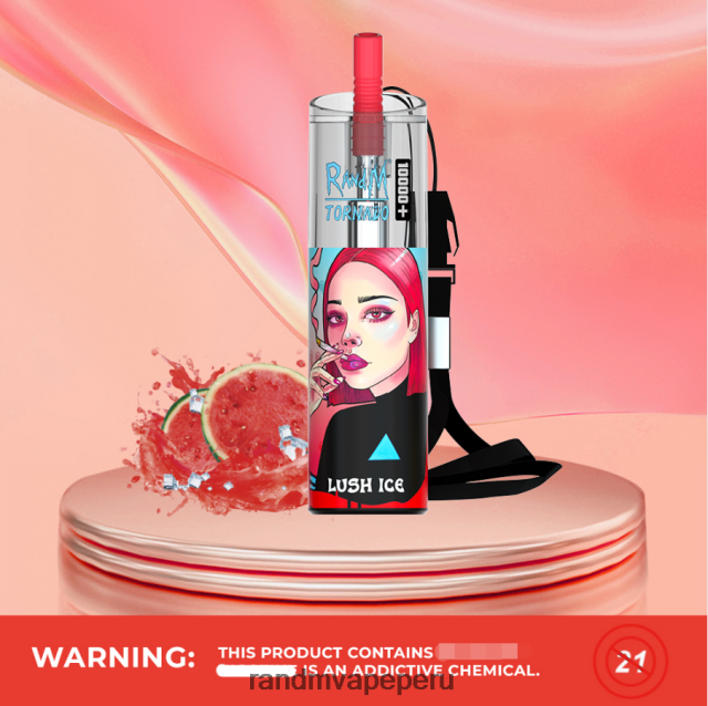 RandM Tornado Online Shop - RandM Tornado Dispositivo vapeador con control de flujo de aire 10000 plus 1 ud. RXFLT876 hielo de uva