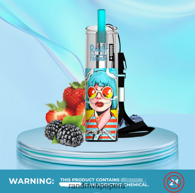 RandM Tornado Perú - RandM Tornado Dispositivo vapeador con control de flujo de aire 10000 plus 1 ud. RXFLT872 menta fresca