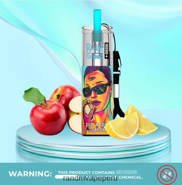 RandM Tornado Perú - RandM Tornado Dispositivo vapeador con control de flujo de aire 10000 plus 1 ud. RXFLT872 menta fresca