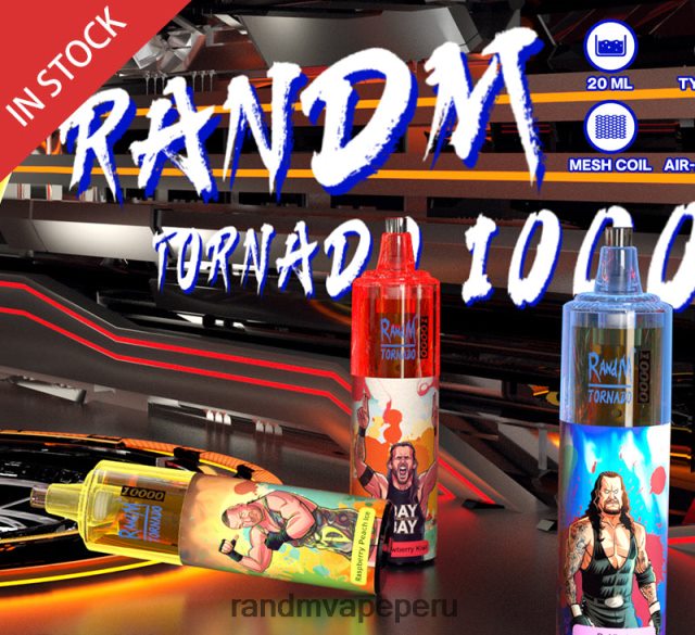 RandM Tornado Lima - RandM Tornado Dispositivo vapeador con control de flujo de aire 10000 1 ud. RXFLT8103 cereza de arándano