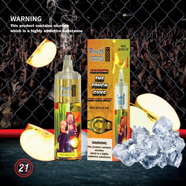 RandM Vape Online - RandM Tornado Dispositivo vapeador con control de flujo de aire 10000 1 ud. RXFLT8105 mezcla de baya