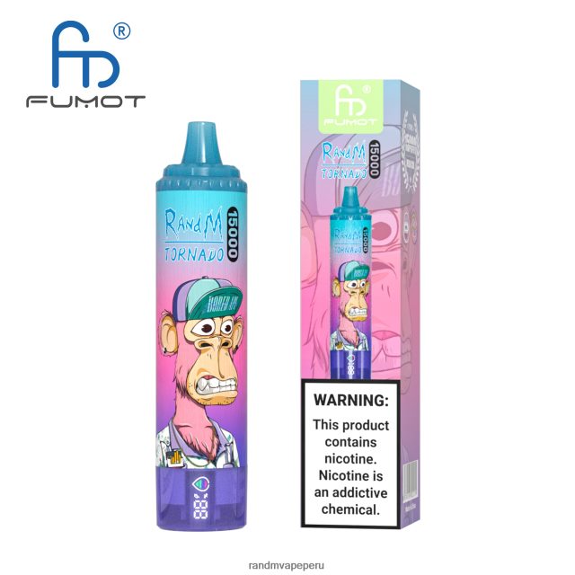 RandM Tornado Online Shop - Fumot RandM Tornado Dispositivo vape 15000 con batería y pantalla ejuice versión 1 RXFLT826 vimto