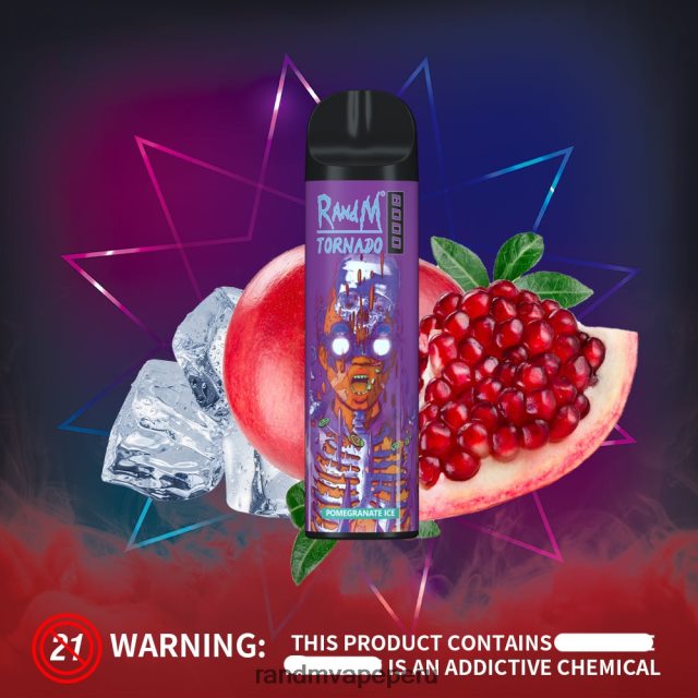 Best RandM Flavor - RandM Tornado Dispositivo vapeador con control de flujo de aire 8000 1 ud. RXFLT8239 limonada de fresa