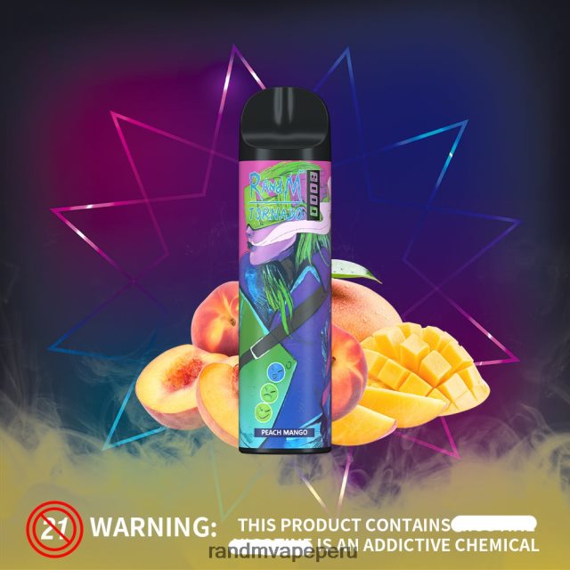 Fumot RandM Vape - RandM Tornado Dispositivo vapeador con control de flujo de aire 8000 1 ud. RXFLT8240 manzana acida