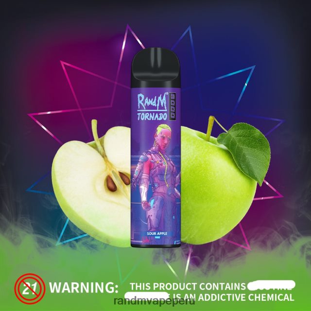 RandM Shop Vape - RandM Tornado Dispositivo vapeador con control de flujo de aire 8000 1 ud. RXFLT8244 hielo de melón