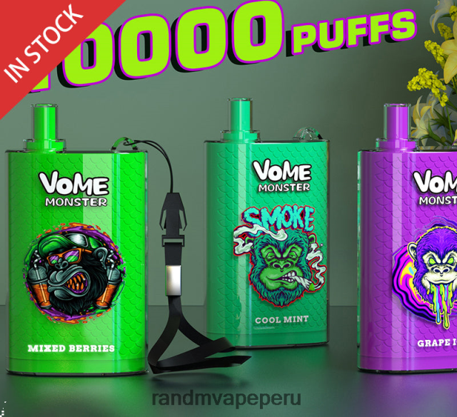 RandM Tornado Sale - RandM Vome Monster Dispositivo vape pod con control de flujo de aire 10000 1 pieza RXFLT8277 hielo exuberante