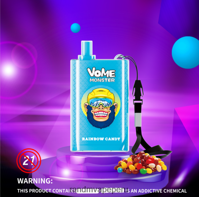 RandM Tornado Sale - RandM Vome Monster Dispositivo vape pod con control de flujo de aire 10000 1 pieza RXFLT8277 hielo exuberante