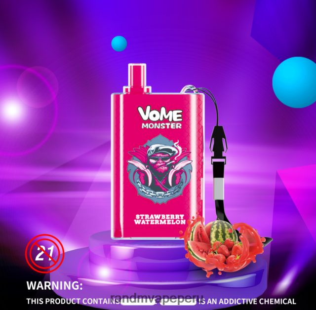 RandM Vapes For Sale - RandM Vome Monster Dispositivo vape pod con control de flujo de aire 10000 1 pieza RXFLT8278 bayas mixtas
