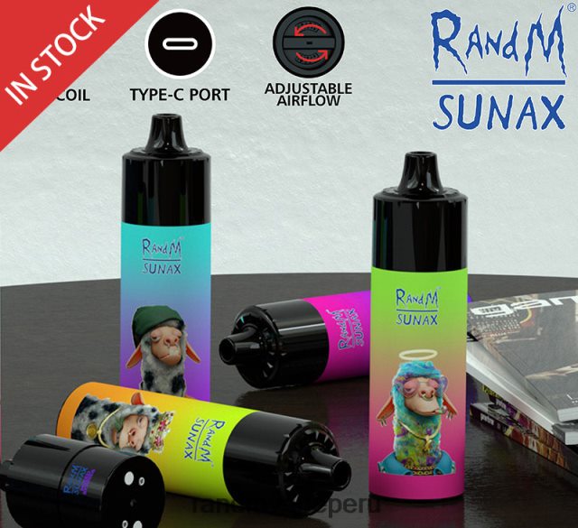 RandM Tornado Online Shop - RandM Sunax Dispositivo de vapeo reemplazable con cápsula de control de flujo de aire 21000 1 ud. RXFLT8266 hielo exuberante