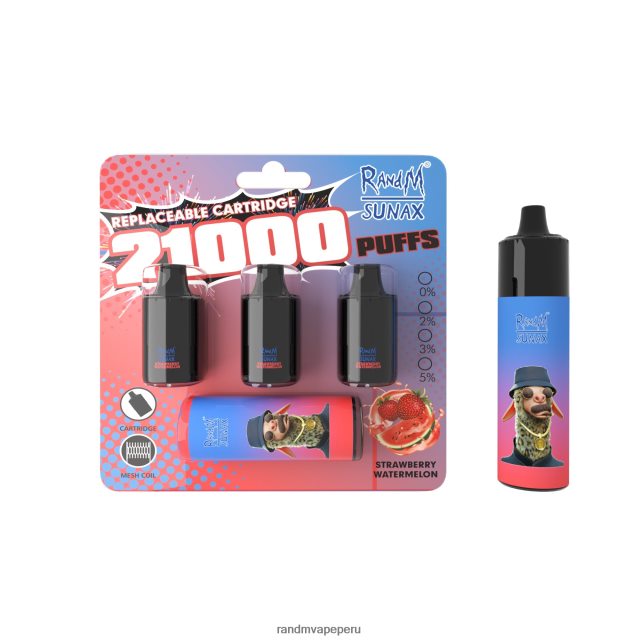 RandM Tornado Online Shop - RandM Sunax Dispositivo de vapeo reemplazable con cápsula de control de flujo de aire 21000 1 ud. RXFLT8266 hielo exuberante