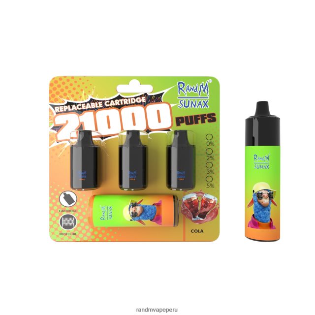 RandM Tornado Online Shop - RandM Sunax Dispositivo de vapeo reemplazable con cápsula de control de flujo de aire 21000 1 ud. RXFLT8276 reajuste salarial