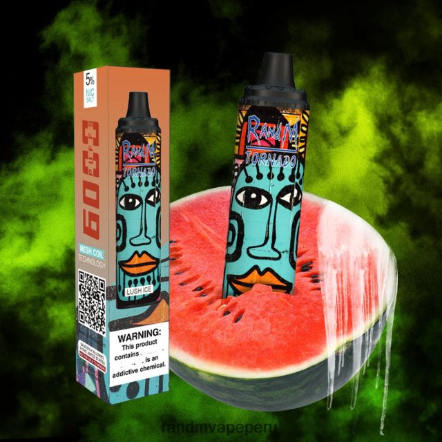 Fumot RandM Vape - RandM Tornado Dispositivo vape pod con control de flujo de aire 6000 1 pieza RXFLT8290 hielo exuberante