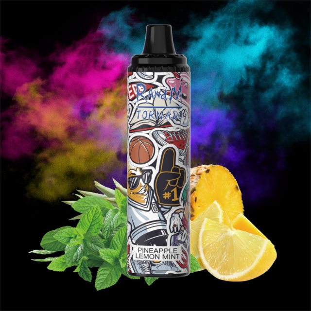 RandM Tornado Perú - RandM Tornado Dispositivo vape pod con control de flujo de aire 6000 1 pieza RXFLT8292 sandia fresa