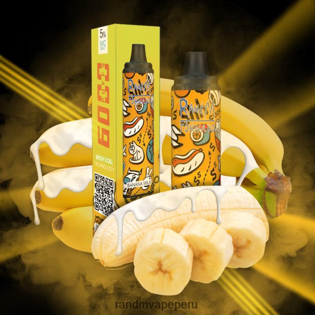 RandM Tornado Perú - RandM Tornado Dispositivo vape pod con control de flujo de aire 6000 1 pieza RXFLT8292 sandia fresa