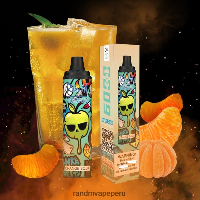 RandM Vape Perú - RandM Tornado Dispositivo vape pod con control de flujo de aire 6000 1 pieza RXFLT8291 bayas mixtas