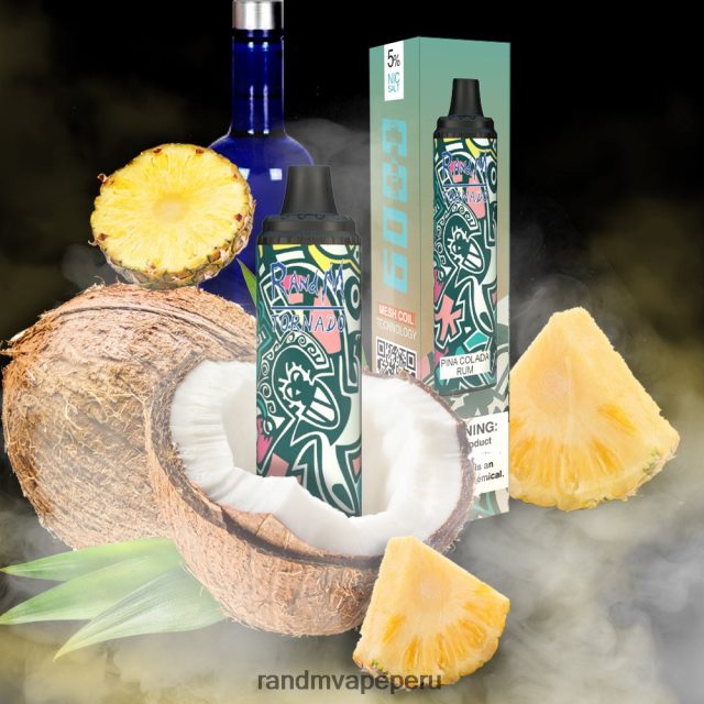 RandM Vape Perú - RandM Tornado Dispositivo vape pod con control de flujo de aire 6000 1 pieza RXFLT8291 bayas mixtas