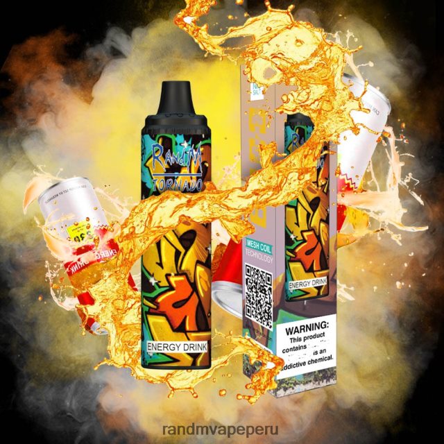 RandM Vape Perú - RandM Tornado Dispositivo vape pod con control de flujo de aire 6000 1 pieza RXFLT8291 bayas mixtas