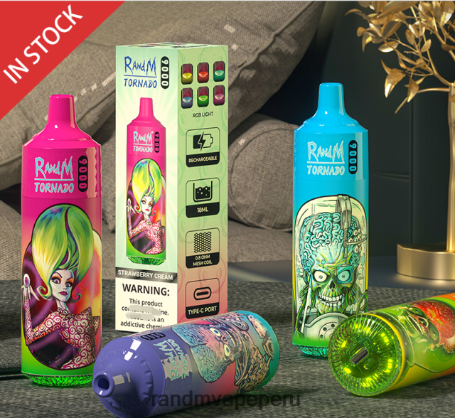 Best RandM Flavor - RandM Tornado Dispositivo vape pod 9000 1 pieza versión 3 RXFLT8159 uva