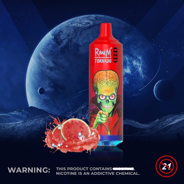 RandM Tornado Sale - RandM Tornado Dispositivo vape pod 9000 1 pieza versión 2 RXFLT8147 sandía brazz hielo